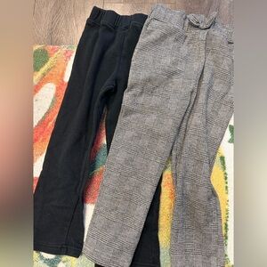 🌿10/$10🌿Kids Plaid and Black Bottoms